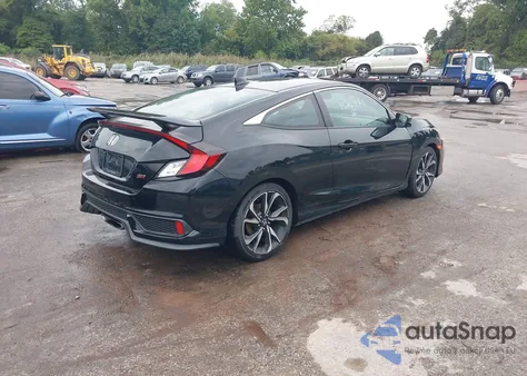 2017 Honda Civic Si из США, поврежденный, VIN 2HGFC3A55HH752136